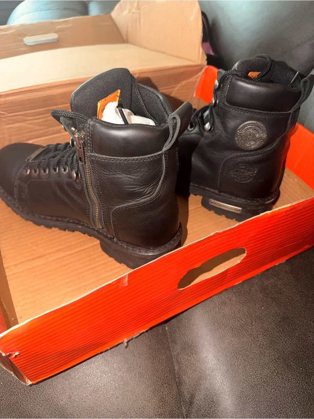 Milwaukee Leather Motorcycle Boots